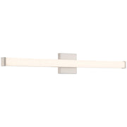Maxx 36" LED Bath Vanity Light in Brushed Steel