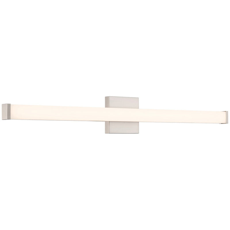 Maxx 36" LED Bath Vanity Light in Brushed Steel