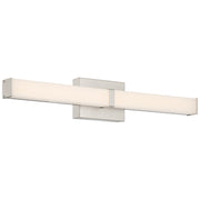 Mandi LED Bath Vanity Light in Brushed Steel
