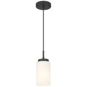 Iris Mini Pendant in Matte Black