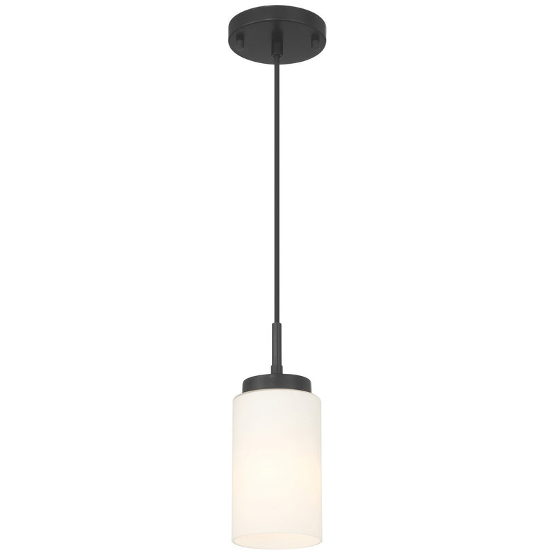 Iris Mini Pendant in Matte Black