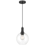 Chantelle Mini Pendant in Matte Black