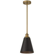 Dahlia Mini Pendant in Antique Brushed Brass