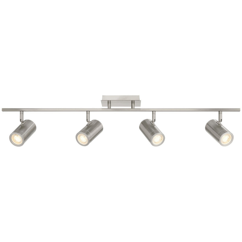 Prado 4-Light LED Track Light in Brushed Steel