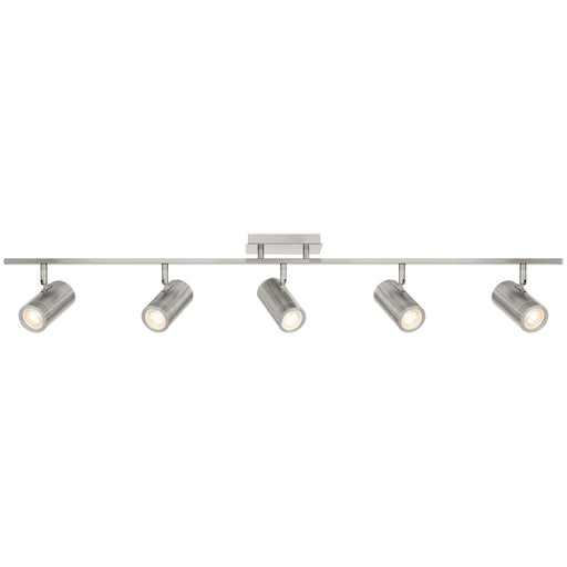 Prado 5-Light LED Track Light in Brushed Steel