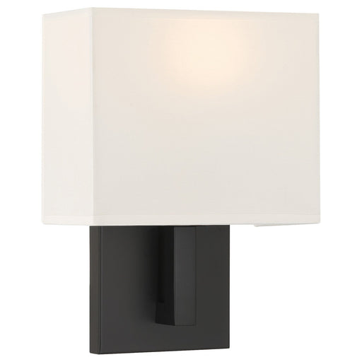 Mid Town LED Wall Sconce in Matte Black