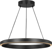 Aro 24" Pendant in Midnight Black