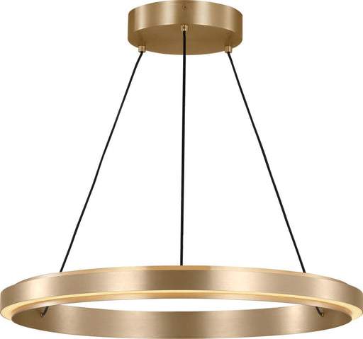 Aro 24" Pendant in Satin Brass