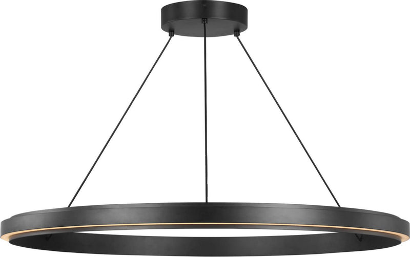 Aro 36" Pendant in Midnight Black