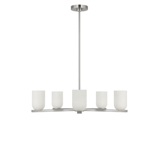 Neblina 5-Light Chandelier in Brushed Nickel