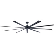 Xtreme 96" Ceiling Fan in Coal Black