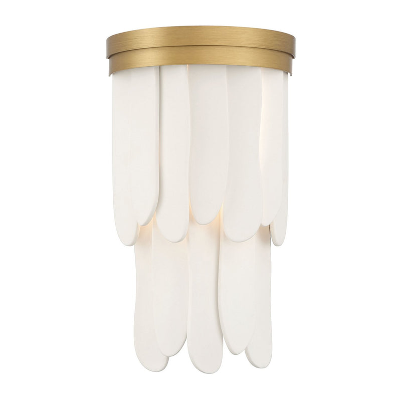 Briscade Wall Sconce in Painted Legacy Brass