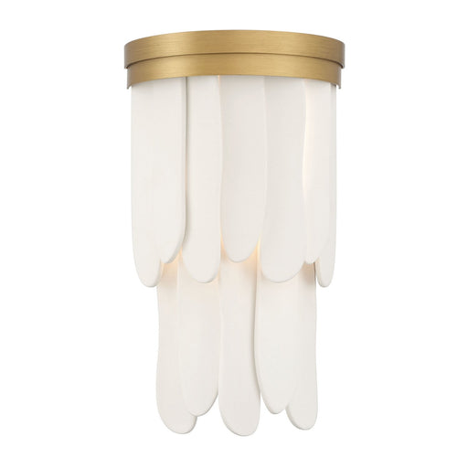 Briscade Wall Sconce in Painted Legacy Brass