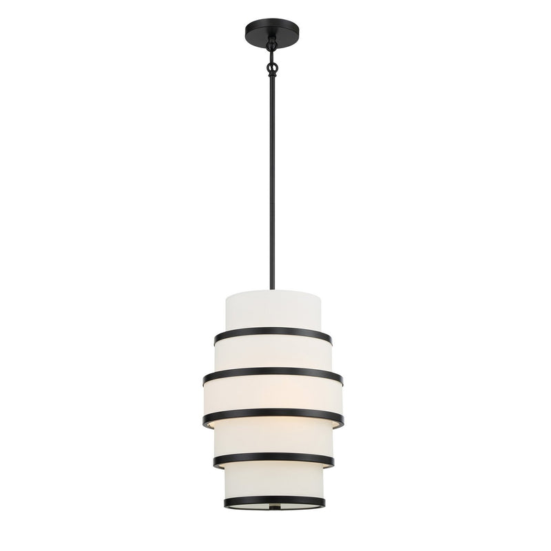 Cascade 3-Light Small Pendant in Coal