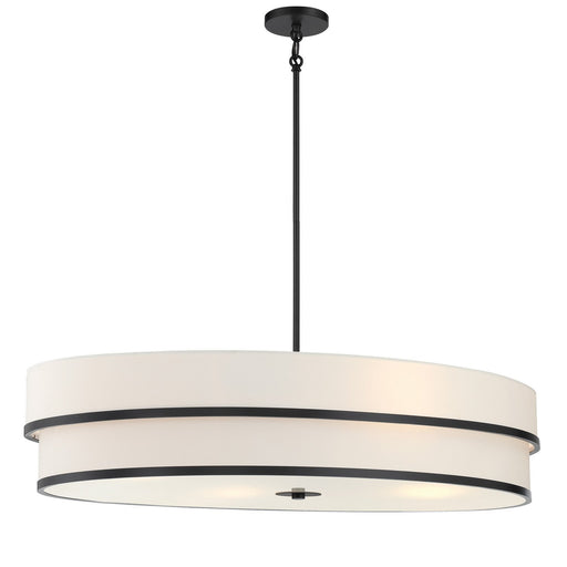 Cascade 4-Light Linear Pendant in Coal
