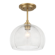 Glint Convertible Pendant in Legacy Brass