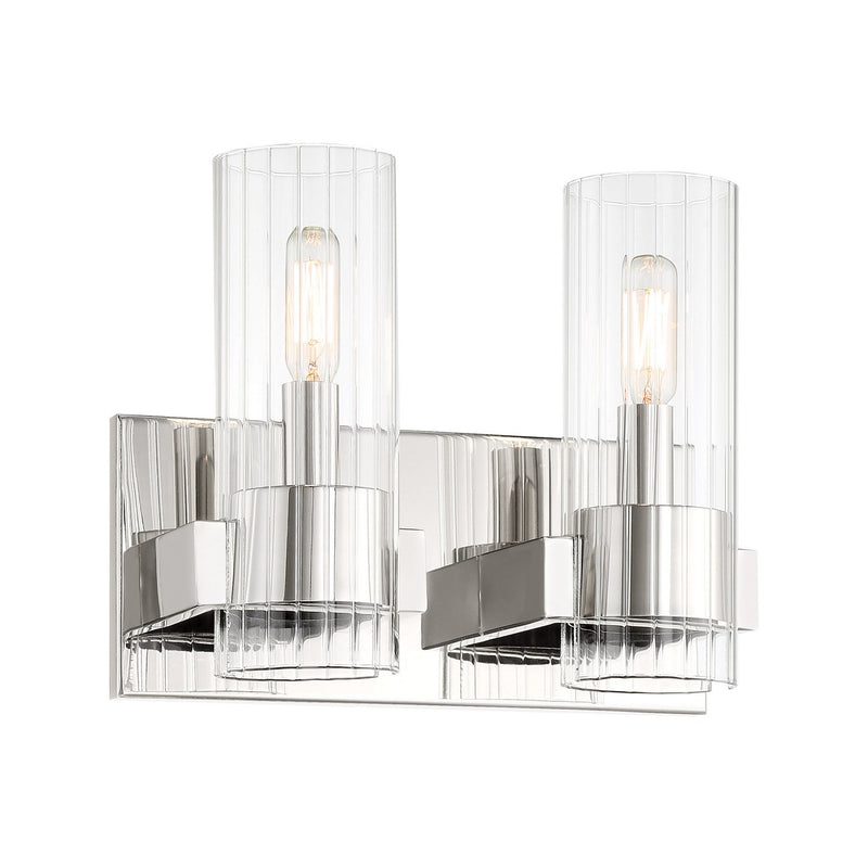 Vernon Place 2-Light Bath Vanity Light in Chrome