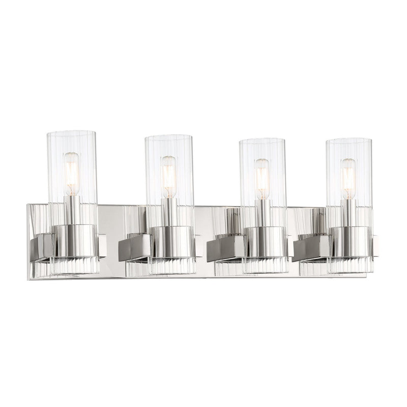 Vernon Place 4-Light Bath Vanity Light in Chrome