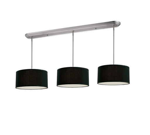 Albion 9 Light 60" Linear Pendant in Black