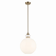 Laria Large Globe Pendant in Champagne Bronze