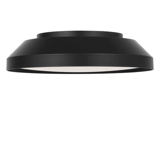Nevado Flush Mount in Midnight Black