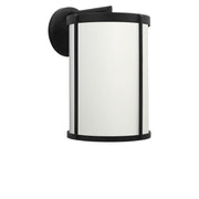Luning 15" Outdoor Wall Lantern in Textured Black