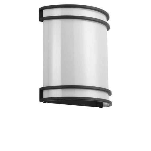 Ravel Outdoor Wall Lantern in Midnight Black