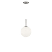 Nube Pendant in Brushed Nickel