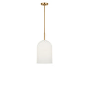 Neblina Mini Pendant in Satin Brass