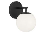 Nube Wall Sconce in Midnight Black