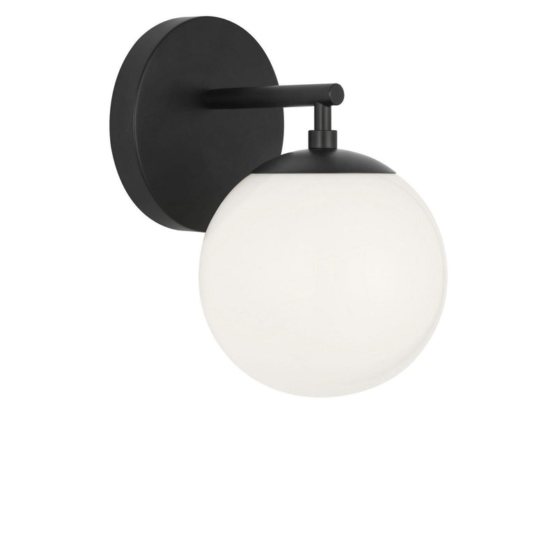 Nube Wall Sconce in Midnight Black