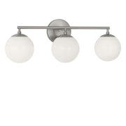 Nube 3-Light Bath Vanity Light in Brushed Nickel