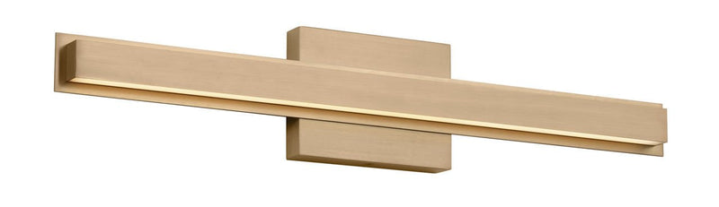 Aro 24" Bath Vanity Light in Satin Brass