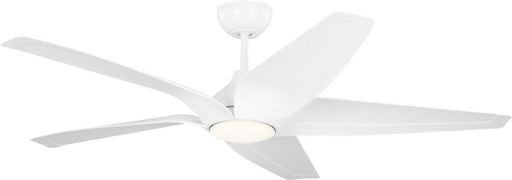 Dellwood 56" LED Ceiling Fan in Matte White