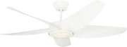 Arkdale 52" LED Ceiling Fan in Matte White