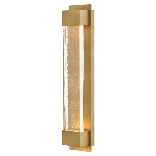 Rune Extra Large Outdoor Wall Sconce in Heritage Brass