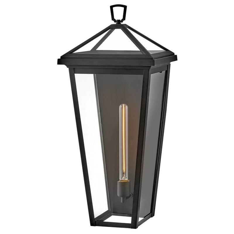 Alford Place Large Outdoor Wall Lantern in Museum Black