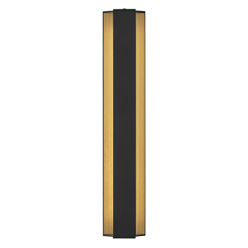 Strata Extra Large LED Outdoor Wall Sconce in Black