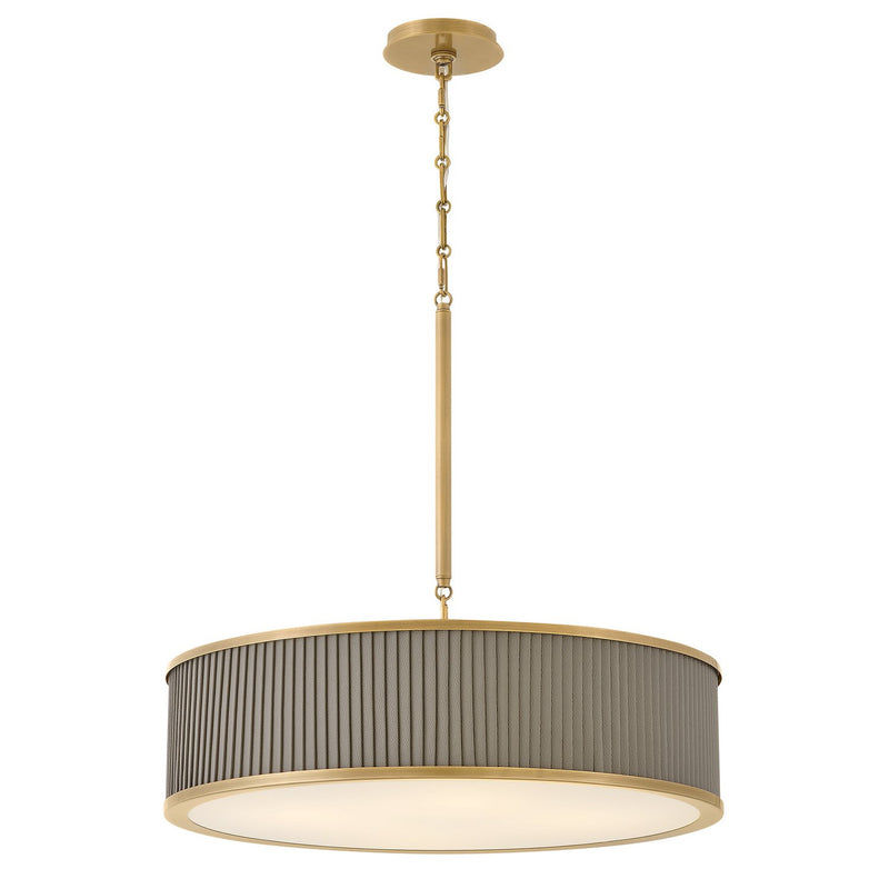 Arden 4-Light Pendant in Heritage Brass
