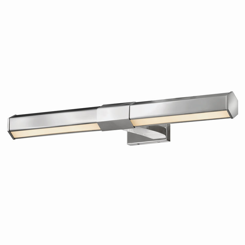 Facet 24" Picture Light in Polished Nickel