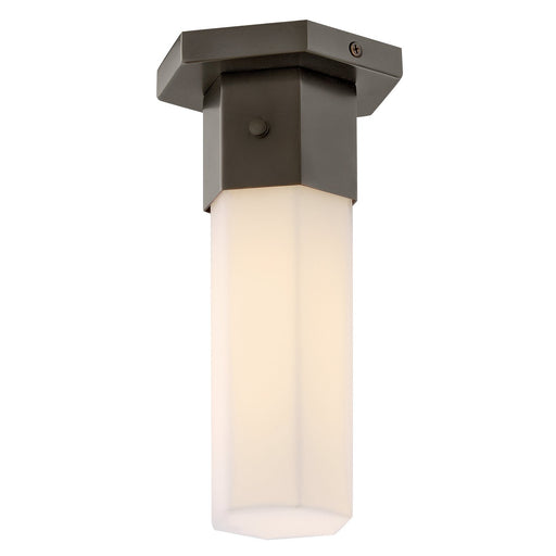 Facet Flush Mount in Black Oxide