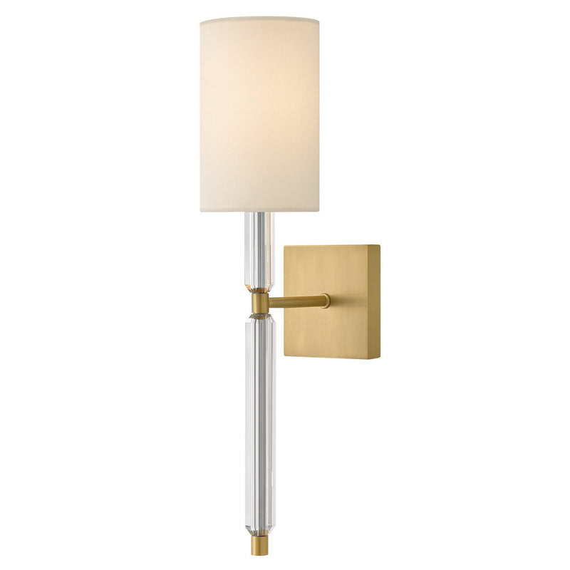 Anika 21.5" Wall Sconce in Lacquered Brass