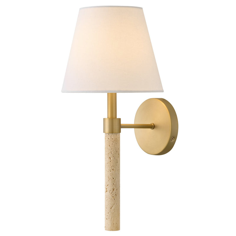 Bruna Wall Sconce in Lacquered Brass