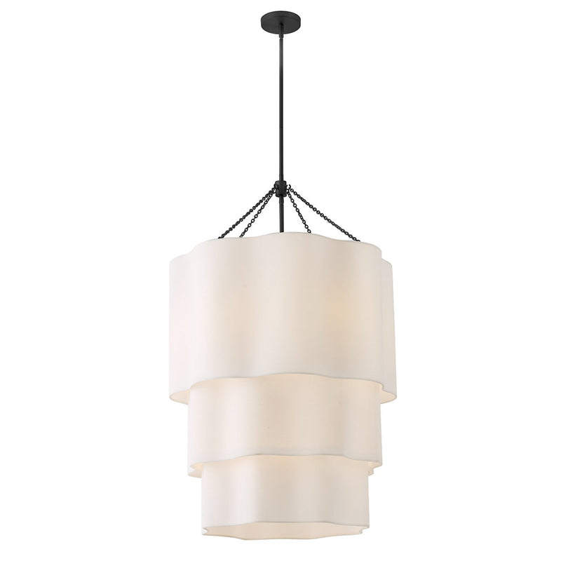 Gwen 9-Light Pendant in Black