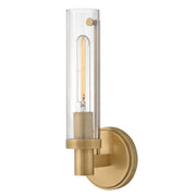 Vaughn Bath Sconce in Heritage Brass