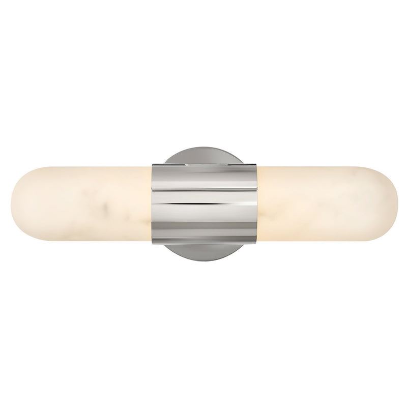Ibiza 16" LED Bath Vanity Light in Polished Nickel
