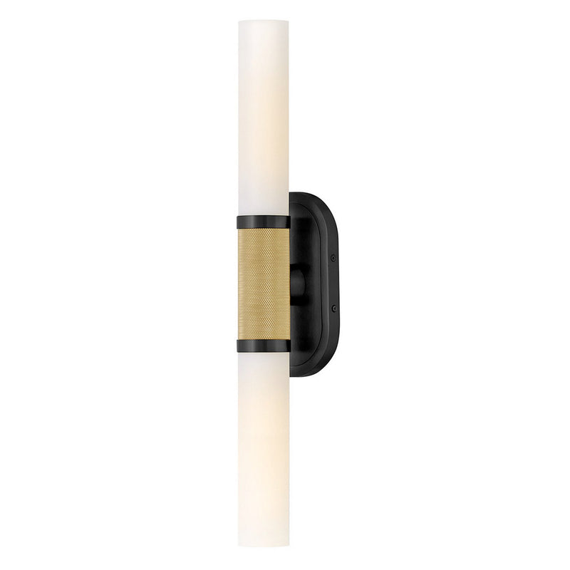 Thayer 2-Light Bath Sconce in Lacquered Brass