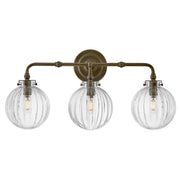 Helene 3-Light Bath Vanity Light in Heritage Bronze