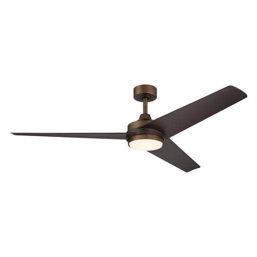 Velto 60" Ceiling Fan with Light in Heritage Brushed Bronze