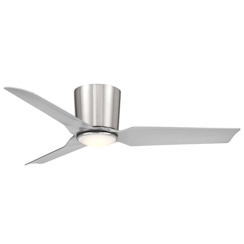 Rynn 48" Ceiling Fan with Light in Brushed Nickel